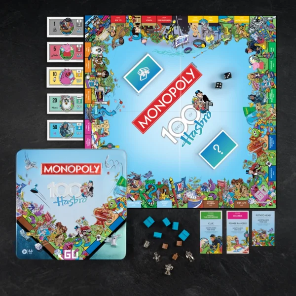 Monopoly Fjölskylduspil Monopoly Hasbro 100th Anniversary Edition