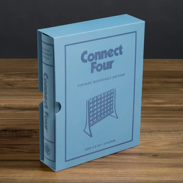 Connect Four Vintage Bookshelf Edition